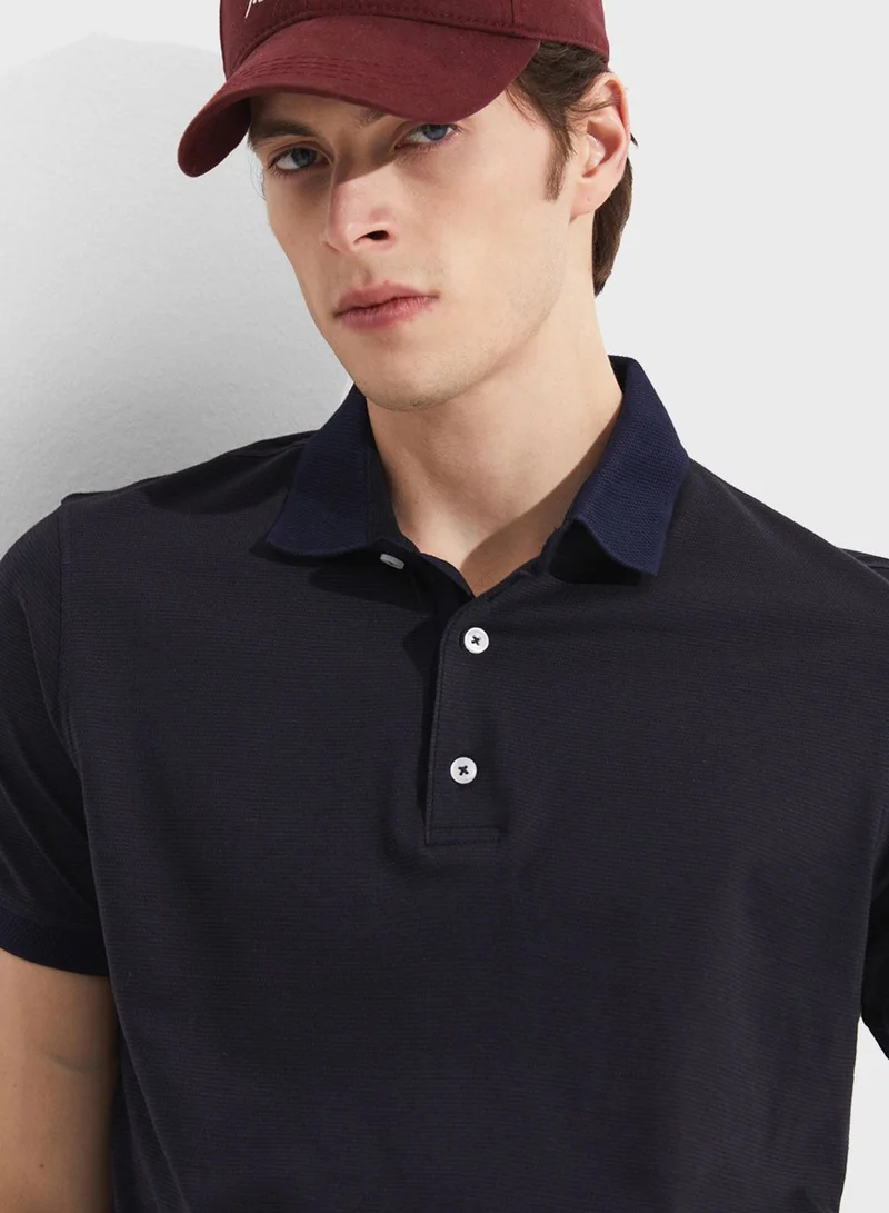 جون Essential Slim Fit Polo
