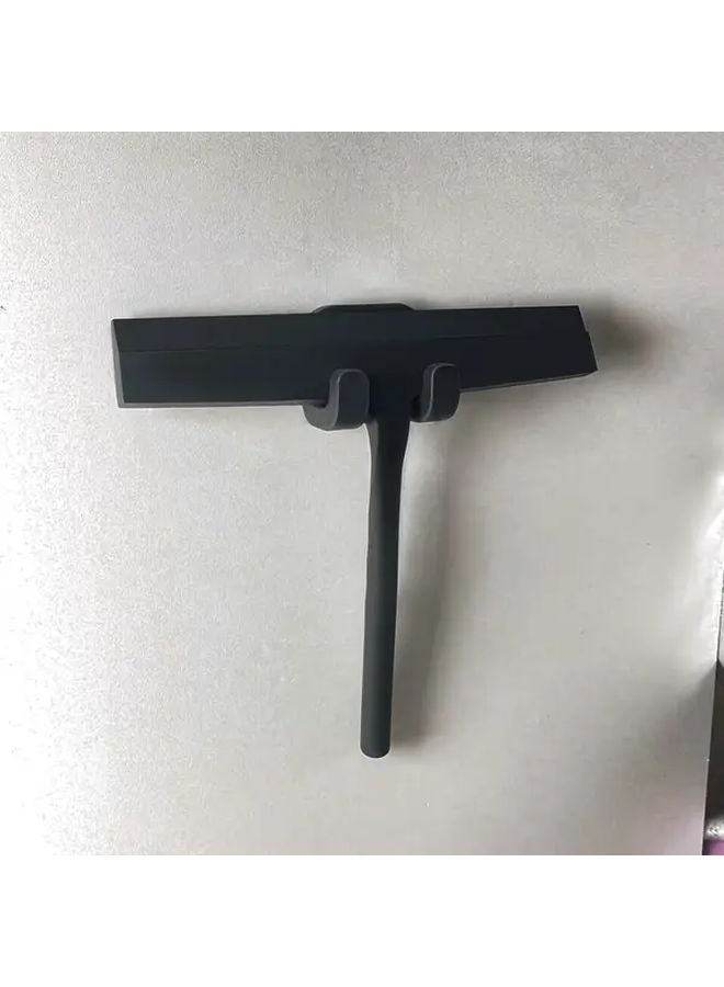 ممسحة سيليكون سوداء للاستحمام للأبواب الزجاجية والنوافذ وتنظيف السيارات - Image 5