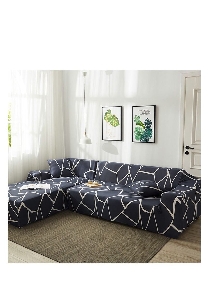 Y&D Furniture Cover for Sofa and Seats Elastic Couch Decoration Copridivano Stretch  Size  M