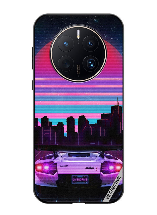VR CREATIVE Protective Case Cover For Huawei Mate 50 Pro Lambo Design Multicolour - Image 1