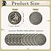 Nosiny 40 Pcs Put on The Whole Armor of God Coins Bulk Christian Challenge Coins Metal Commemorative Prayer Gifts for Men Collectors Religious Church Party Military SouvenirStylish - Image 4