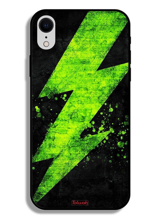 Tolwak حافظة حماية آبل آيفون XR بنمط كهربائي - Image 2