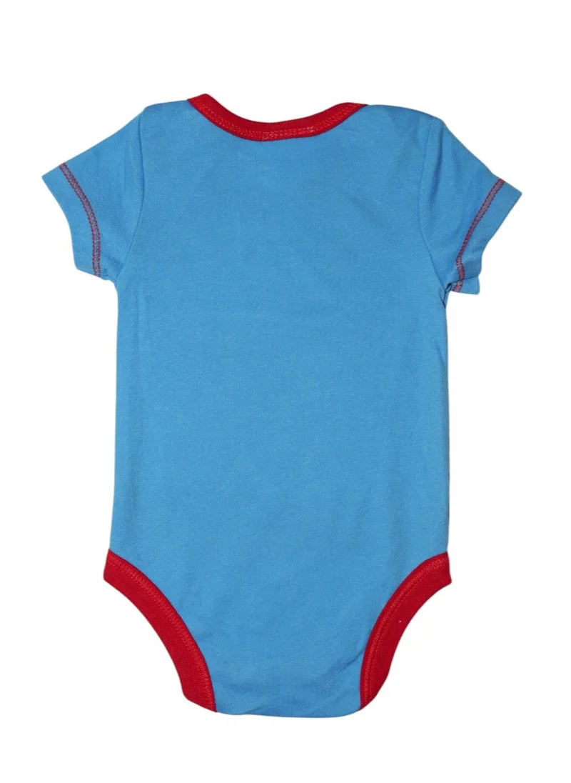 Bambimici Bambimici Spiderman Printed Onesie Short Sleeve