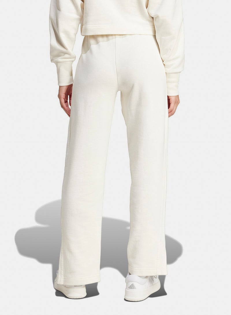 Adidas All Szn French Terry 3-Stripes Straight Leg Pants - Image 2