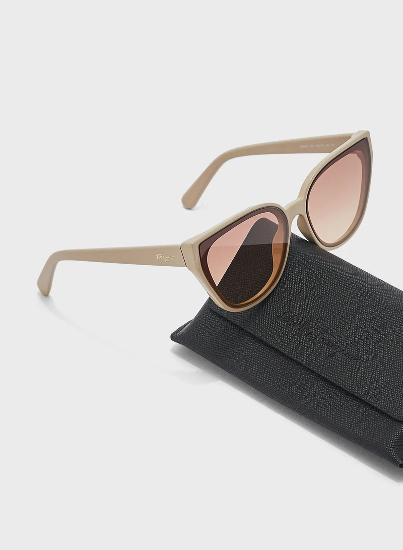 Salvatore Ferragamo SF997S Cateye Sunglasses