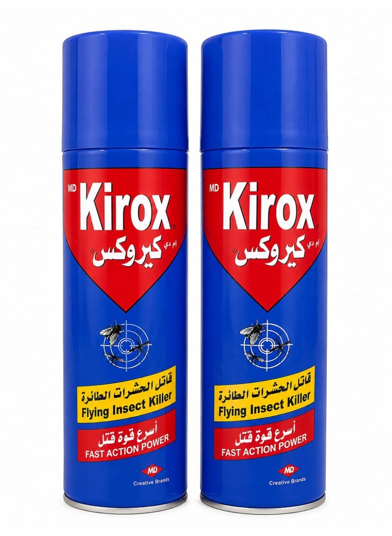 كيروكس قاتل الحشرات الطائرة 1+1 250 مل (قد تختلف العبوه ) - Image 1