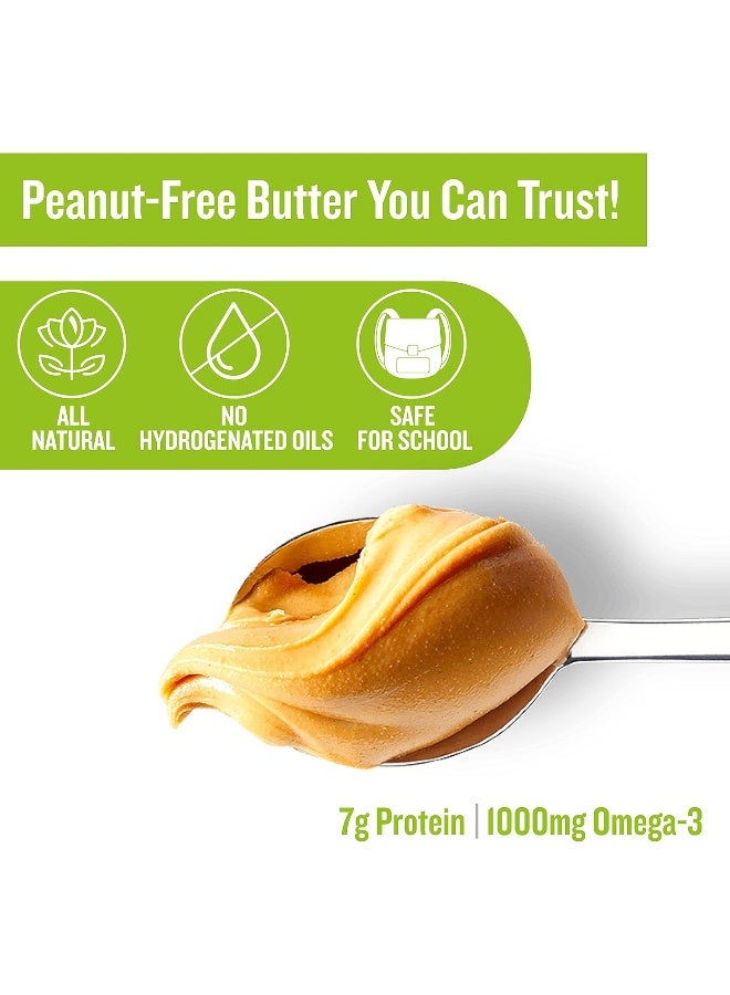 WOWBUTTER زبدة طبيعية خالية من الفول السوداني والمكسرات - WOWBUTTER - غذاء نباتي بروتين نباتي حائز على جوائز مصنوع من فول الصويا المعتمد غير المعدل وراثيًا - (كريمي، 1.1 رطل (عبوة من 6)) - Image 5