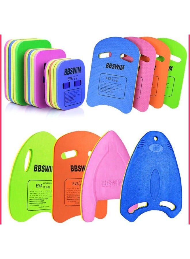 Generic Water Board Floating Board Back Floating Swimming Coach Recommend EVA Adult Children Training Floating Board Swimming Teaching And Training-color:BB Hot Pressed A Board-powder - Image 2