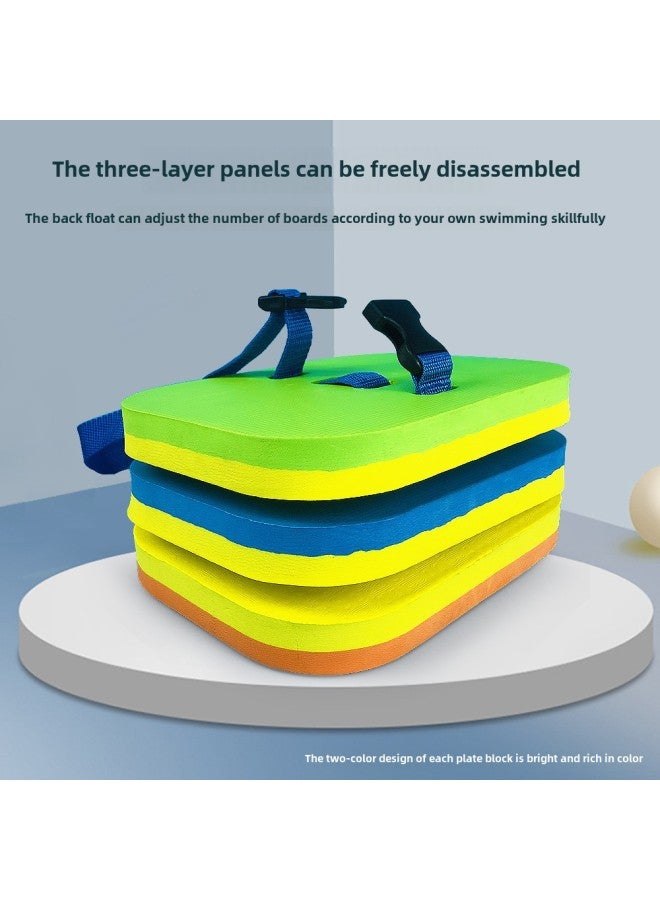 Generic Water Board Floating Board Back Floating Swimming Coach Recommend EVA Adult Children Training Floating Board Swimming Teaching And Training-color:BB Hot Pressed A Board-powder - Image 5