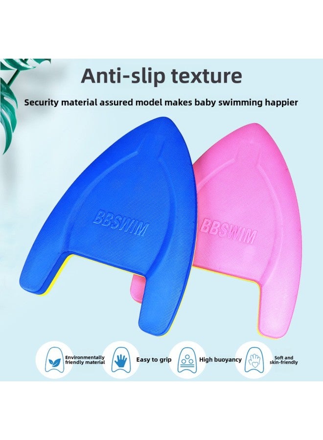 Generic Water Board Floating Board Back Floating Swimming Coach Recommend EVA Adult Children Training Floating Board Swimming Teaching And Training-color:BB Hot Pressed A Board-powder - Image 3