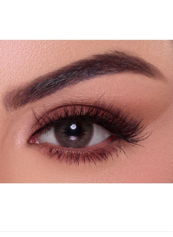 فريش آيز عدسات عيون لاصقة ملونة يومية  للفتيات والسيدات ألوان طبيعية وهادئة توسع العين قطر 14.2 صن رايز - Image 1