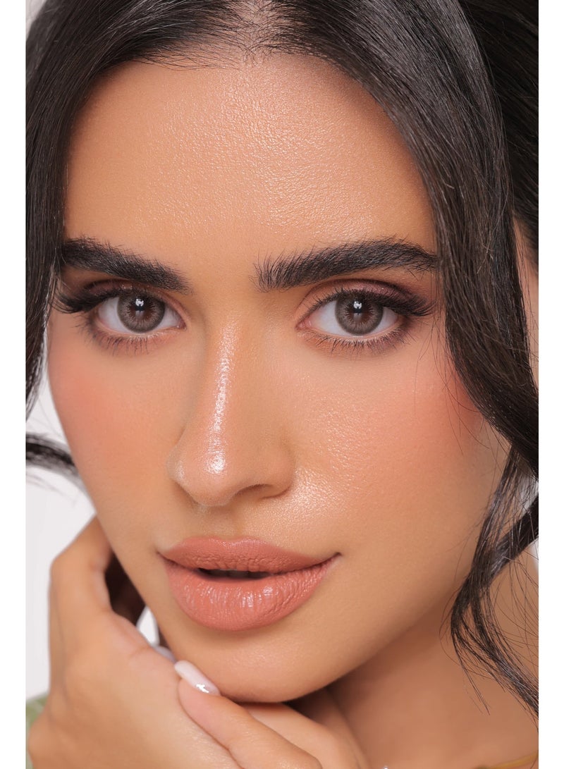 فريش آيز عدسات عيون لاصقة ملونة يومية  للفتيات والسيدات ألوان طبيعية وهادئة توسع العين قطر 14.2 صن رايز - Image 2