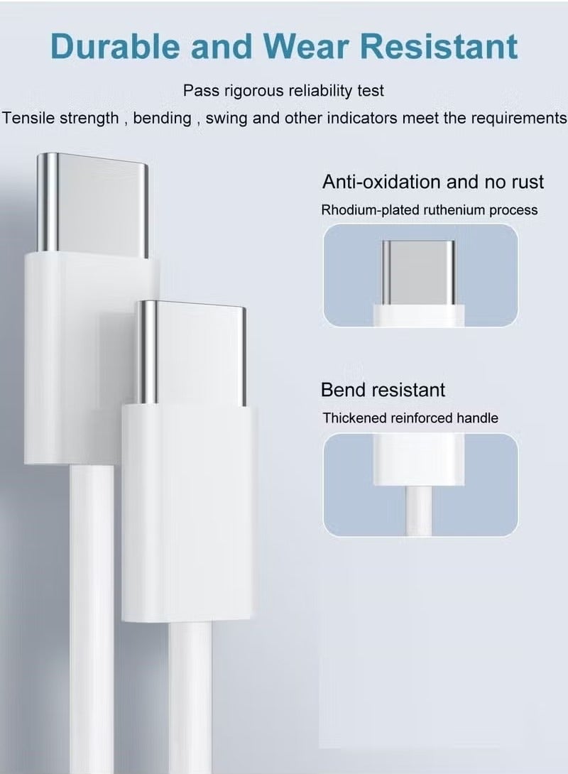 Rock Pow 25W Fast Charger With Cable Super Fast Charger Type C Super Fast Charger with USB-C Cable, Android Charger for Galaxy S23 Ultra/S23/S23+/S22/S22 Ultra/S22+/Note 10/20/S20/S21/Tab S7/S8/also for Huawei/Xiaomi/iPhone 16/16 Plus/16 Pro/16 Pro Max/iPhone 15/15 Pro Max/15 Plus/15 Pro/iPad Pro/AirPods,etc  - Image 2