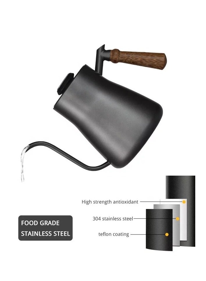 بيتشو طقم ماكينة صنع القهوة مع حقيبة حمل باللون الأسود سعة 600 مل - Image 2