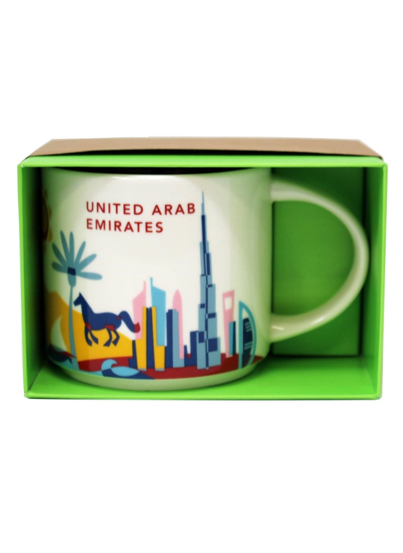 Starbucks - Starbucks You Are Here UAE (United Arab Emirates) Coffee Mug - 14 Oz - Image 1