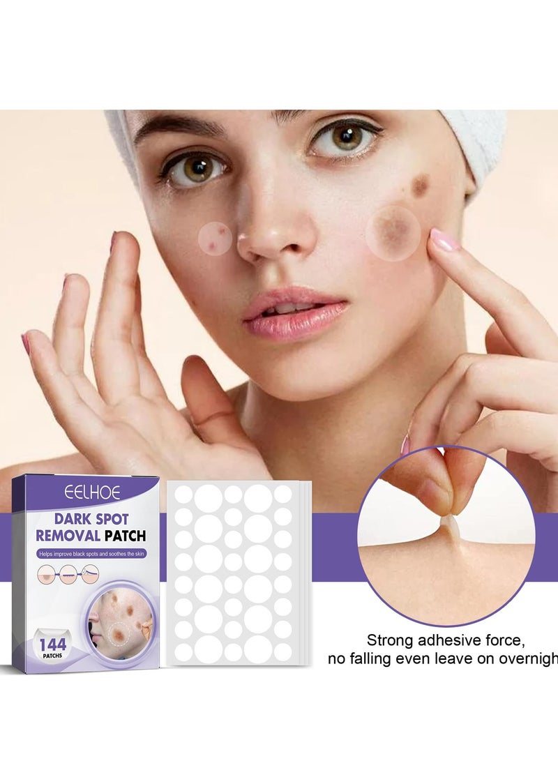 Excefore Hydrogel Patches for Dark Spots, Old Age Spot Care Patches for Face, Relieve Dark Spots, Freckles, Blemishes, Age Spots with Ozonated Olive and Niacinamide  - Image 3