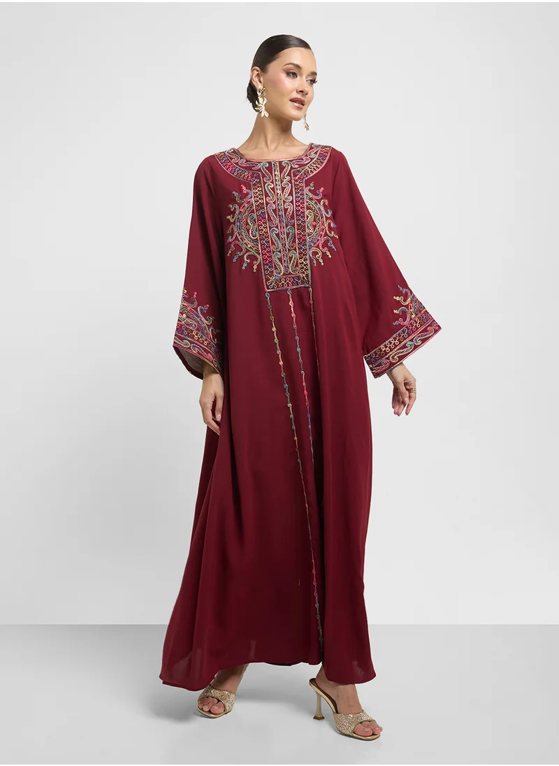 Khizana Embroidered Dress