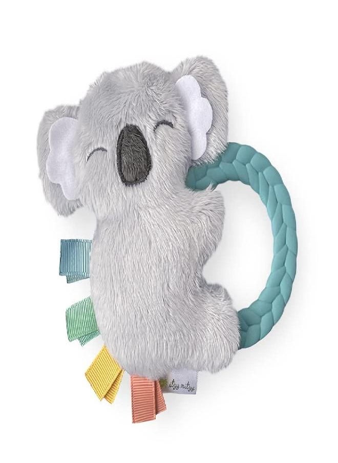 Itzy Ritzy - Itzy Ritzy - Ritzy Rattle Pal with Teether; Features A Minky Plush Character, Gentle Rattle Sound & Soft Teether; Koala - Image 1