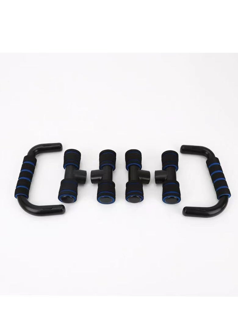 GULFLINK Portable Fitness Equipment Push-up Stand Bar Blue/Black  - Image 3