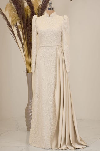 Skirt Pendulum Beaded Embroidered Satin Seçil Hijab Evening Dress Beige - pzsku/Z2D27D8F3550997CF5B3AZ/45/_/1738067809/0a2602b3-3e6f-4a75-95e4-f0953a780444