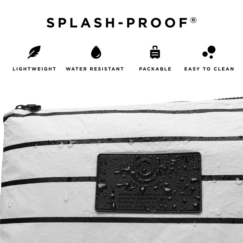 ALOHA Collection Max Pouch - Max Monstera in Seaweed - Image 4