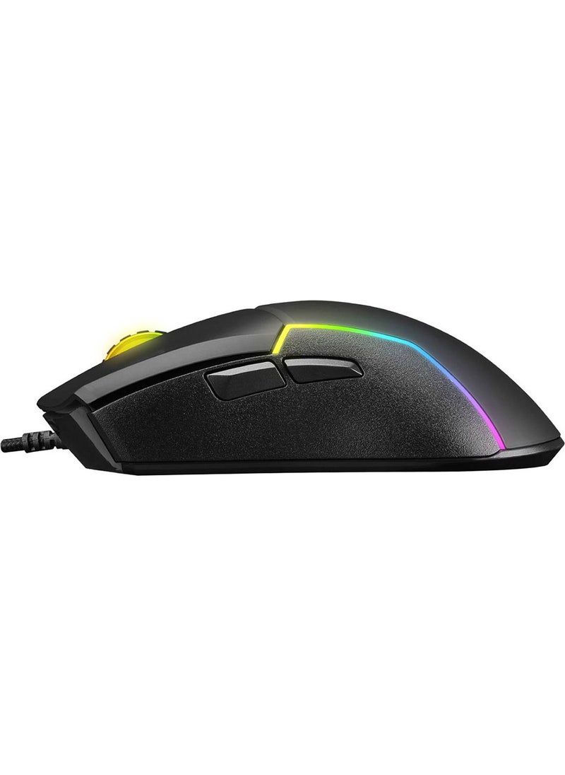 Rampage SMX-R28 Cool RGB Light + Macro 7200DPI / 1000hz Gaming Mouse Professional Mouse  - Image 5