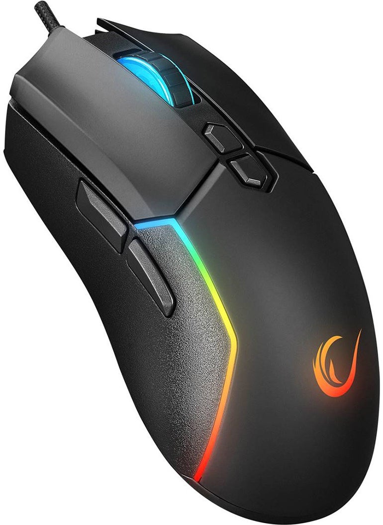 Rampage SMX-R28 Cool RGB Light + Macro 7200DPI / 1000hz Gaming Mouse Professional Mouse  - Image 3