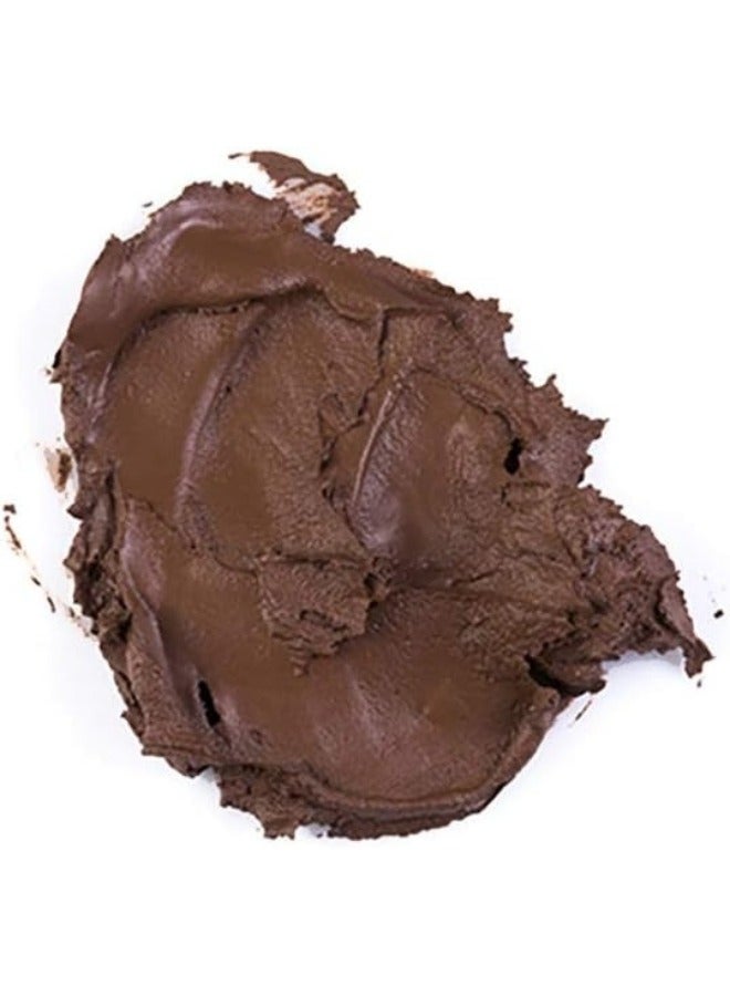 بودرة حواجب كريمية مقاومة للماء بلون الشوكولاتة – تركيبة طويلة الثبات ضد التلطخ لتعبئة وتحديد الحواجب بلمسة نهائية مطفية، مكياج احترافي للحواجب - Image 2