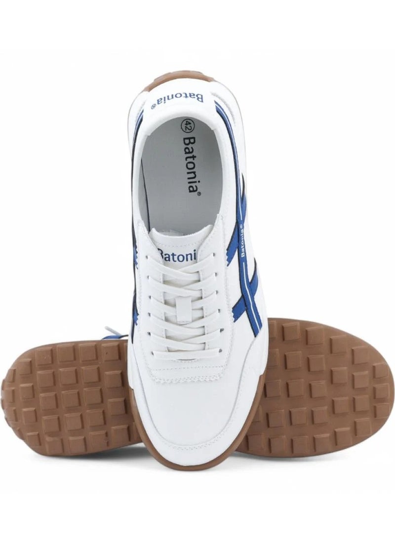 Patunia Sneakers - White and Blue Size 42 - pzsku/Z2D2807DB0FD89C90FDE6Z/45/_/1738071962/ca4cd5d5-9a55-4661-88f0-3d5dcfd9686a