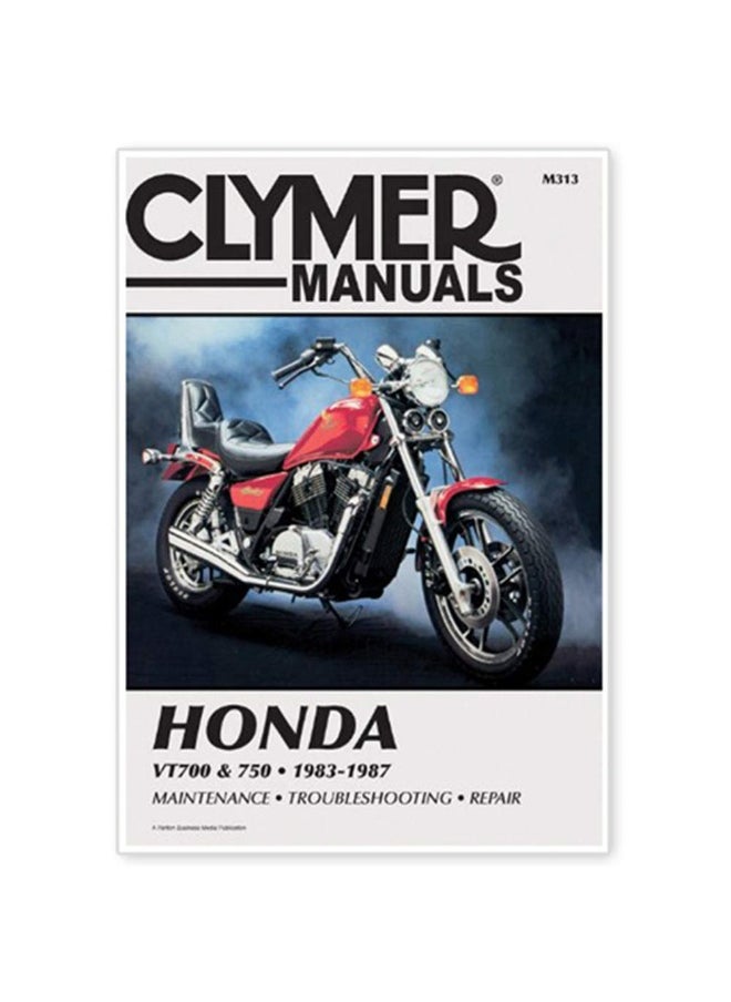 Honda VT700 & VT750 Shadow Motorcycle (1983-1987) Service Repair Manual 