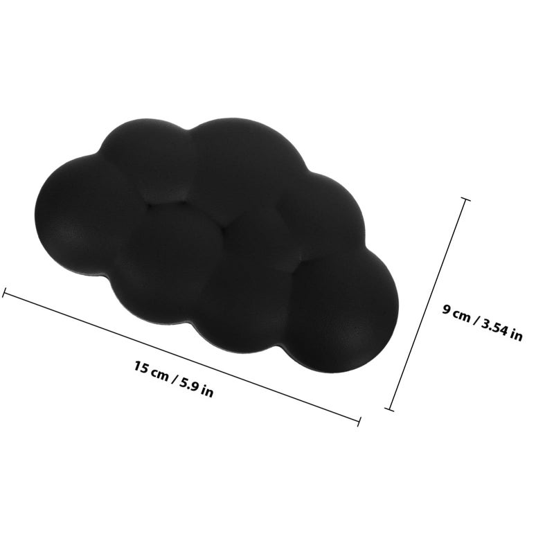 Ergonomic Memory Foam Wrist Rest Compact Size for Office Home Keyboard Typing Support - Image 3