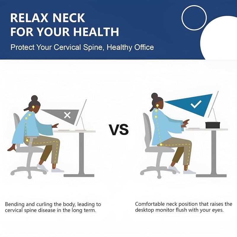 Olpad Adjustable Dual Monitor Stand with Storage Organizer, Wooden Desktop Riser for Monitors, Bamboo Corner Desk, Ergonomic Computer Riser with Pen Holder and Organizer (Monitor Stand (wood) 3 Box Simple) - Image 2