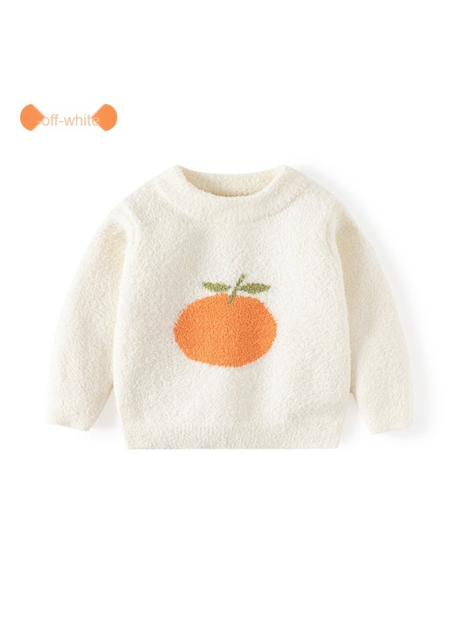 Half-Side Fleece Children's Sweater - Essential for Autumn and Winter Warmth