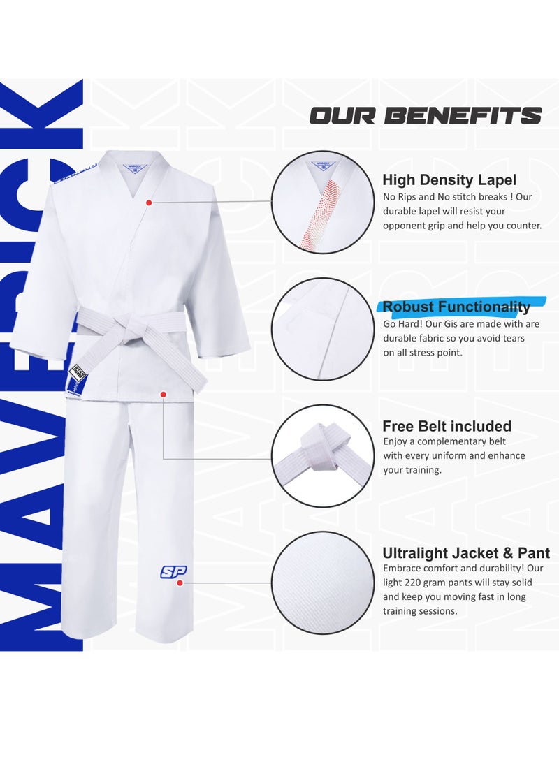 Starpro - Lightweight Karate Gi Many Sizes Suitable as Taekwondo Uniform Karate Uniform, Karate Gi Adult - Image 1