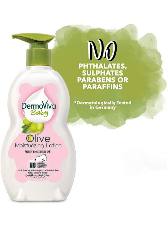 DermoViva Baby Olive Lotion With Virgin Olive Oil No Harmful Ingredients 200 Ml - Image 4