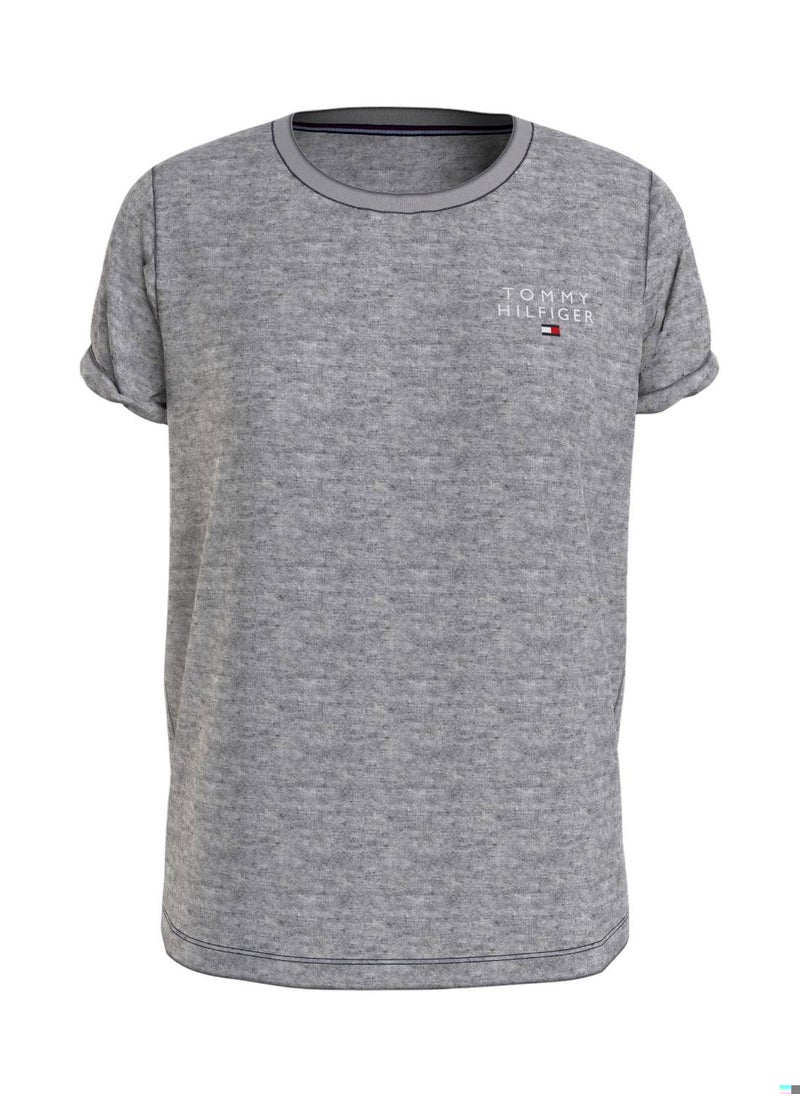 Women's Original Logo Lounge T-Shirt - Cotton, Grey - pzsku/Z2D286BBB0653AF9FEE46Z/45/_/1738753858/4a862708-24cf-415a-a113-976837f9b447