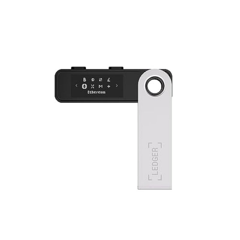 مُوقع Crypto NFT لسطح المكتب وAndroid: محفظة Ledger Nano S Plus، من الفولاذ المقاوم للصدأ، باللون الأسود، ومحفظة أجهزة آمنة - Image 2