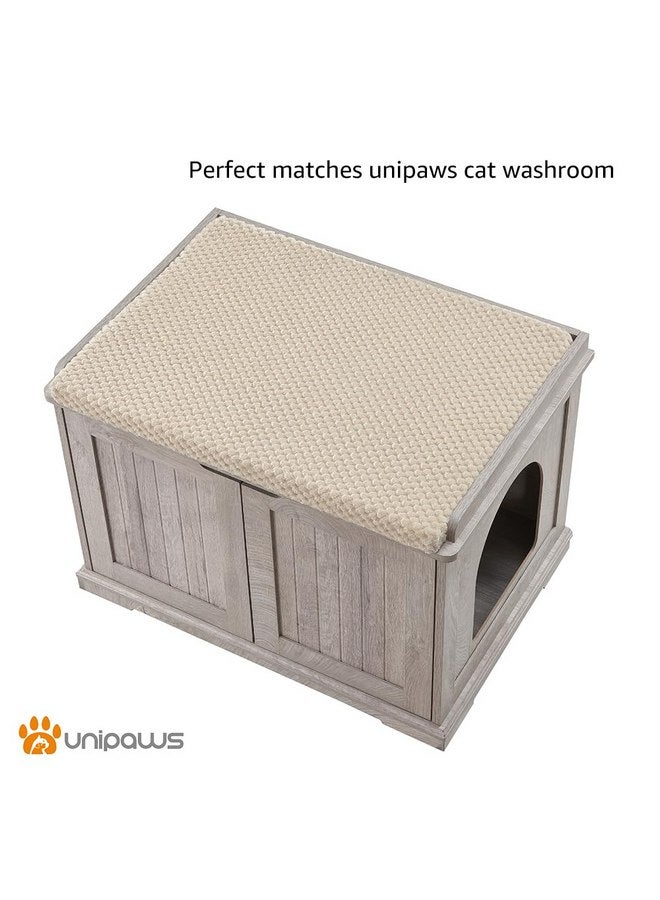 unipaws Cat Bed for Kitty or Small Dogs, Pet Bed with Removable Cover, Easy to Clean - Image 3