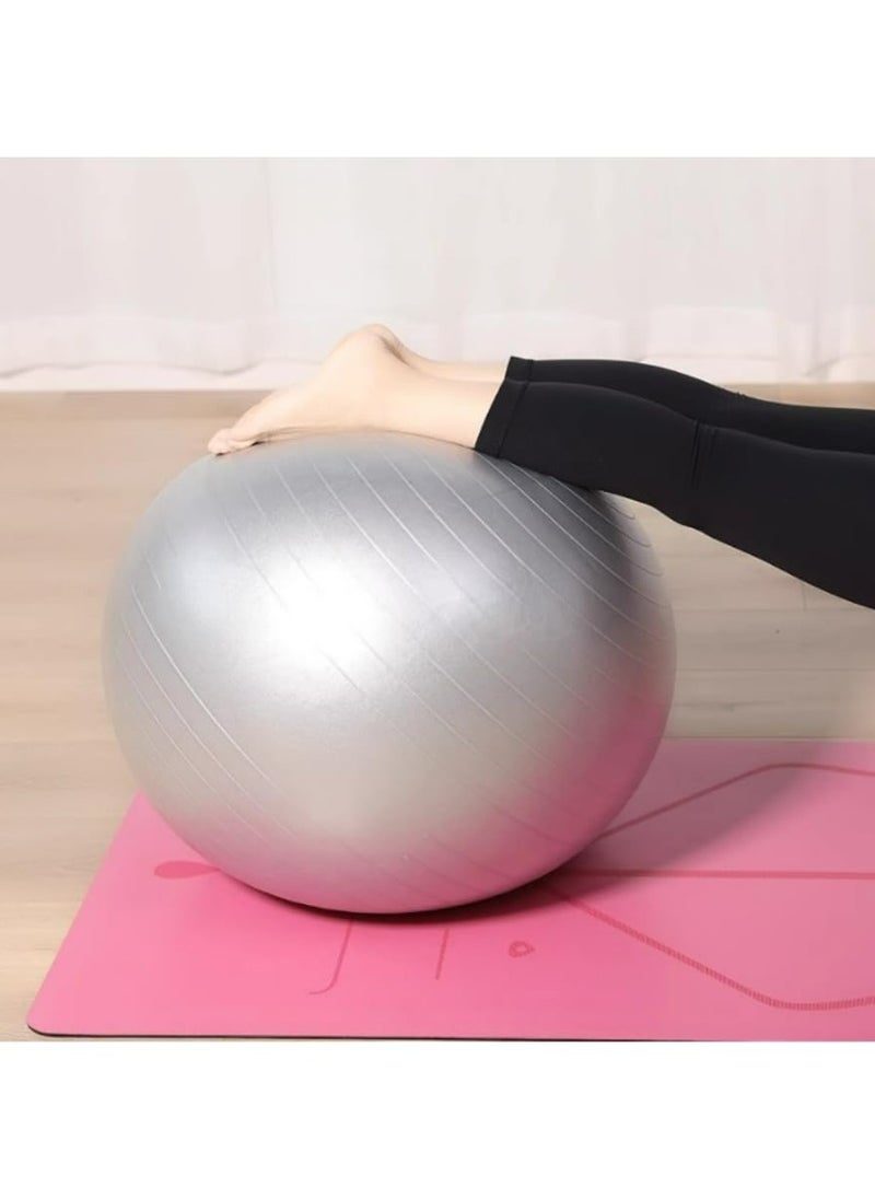 Oasisgalore - Yoga Ball Exercise Ball– Ideal for Pregnancy Birthing,Physical Therapy, Balance, Fitness - Image 1