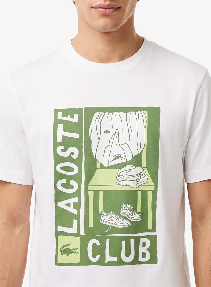 لاكوست Regular Fit Turtle Neck T-Shirt