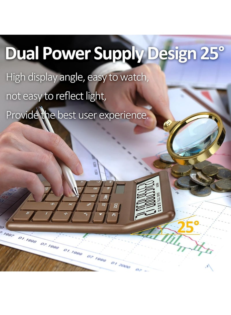 Loquat Standard Graphing Calculators 12 Digit, Scientific Basic Calculator with Lcd Perfect for Home, Office,and School - Image 5