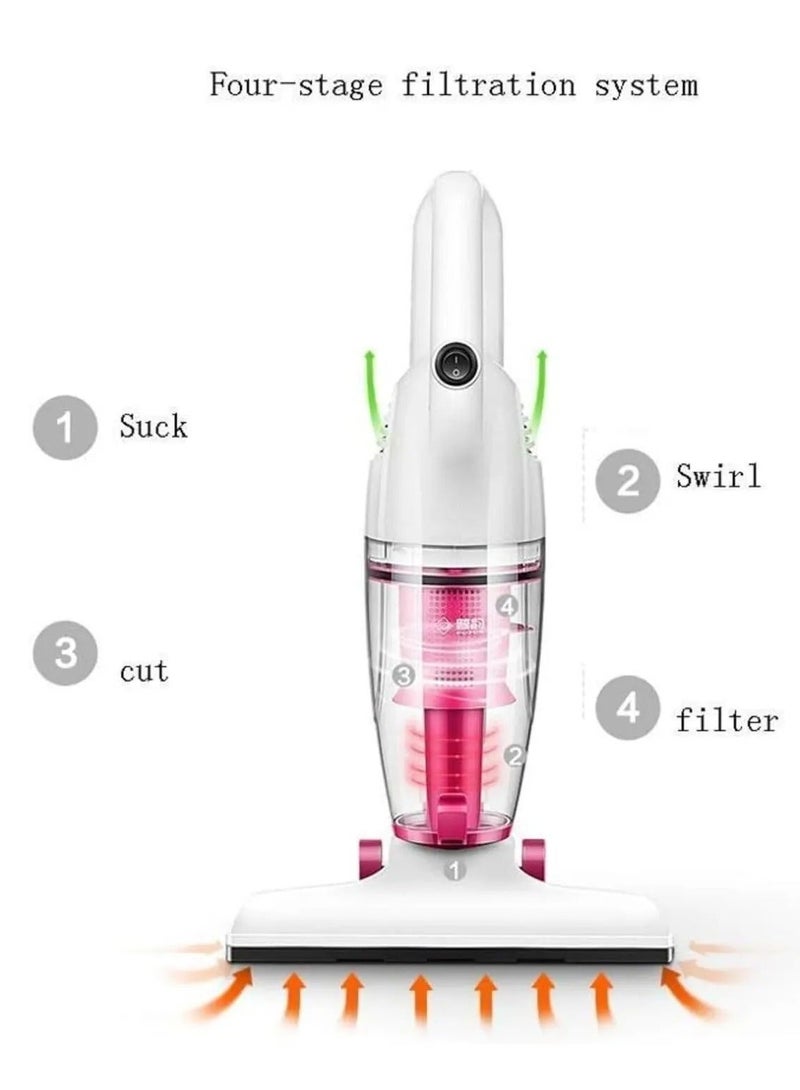 Denx Portable Handheld Vacuum Cleaner, Multi-function Household Silent Strong Suction with HEPA Filter 1 L 500 W - Image 5