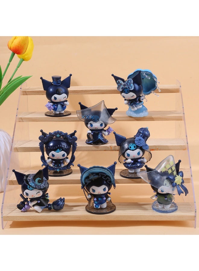 هالامودو صندوق الغموض! 8 قطعة مهرجان ساحرة كورومي أعمى صندوق أرقام أنيمي - وضع السحر السحر مع أدوات سحرية لامعة ، ديكور مكتب رائع وهدية عيد ميلاد تعويضية - Image 2