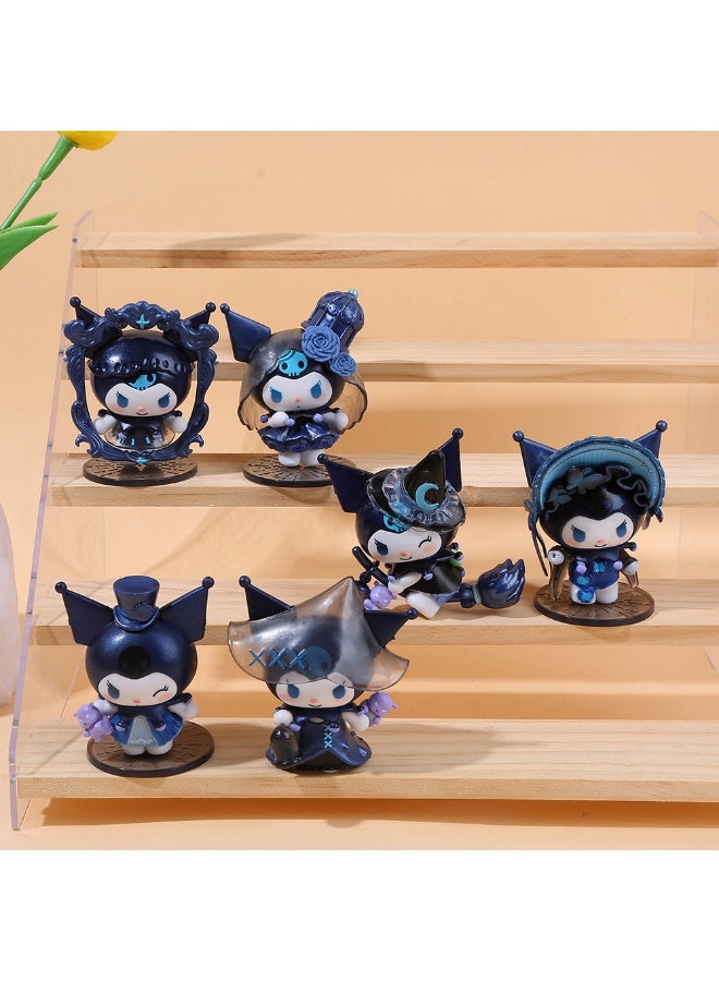 هالامودو صندوق الغموض! 8 قطعة مهرجان ساحرة كورومي أعمى صندوق أرقام أنيمي - وضع السحر السحر مع أدوات سحرية لامعة ، ديكور مكتب رائع وهدية عيد ميلاد تعويضية - Image 3