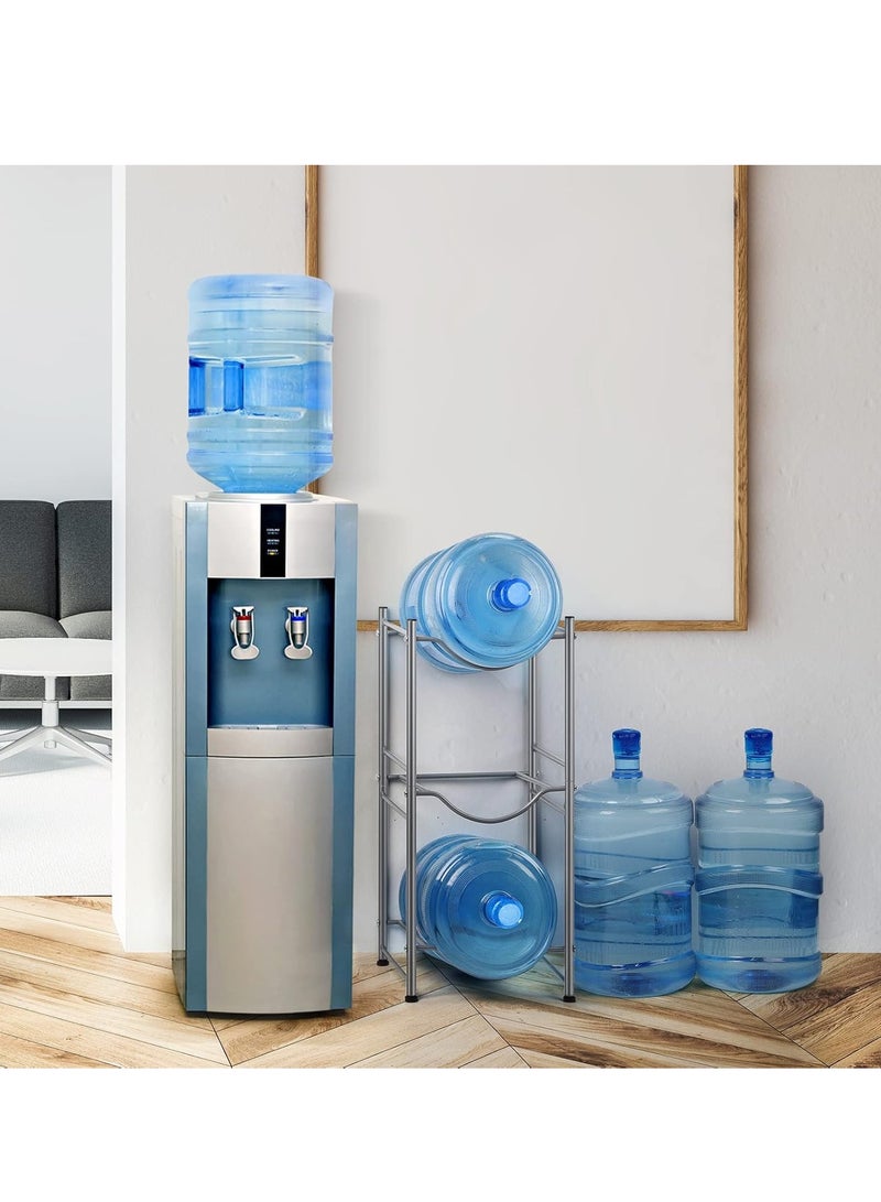 Water Bottle Storage Stand 3 Tier Water Bottle Holder 5 Gallons Heavy Duty Water Jug Rack Water Jug Rack for Home Office Kitchen ﻿ - Image 2