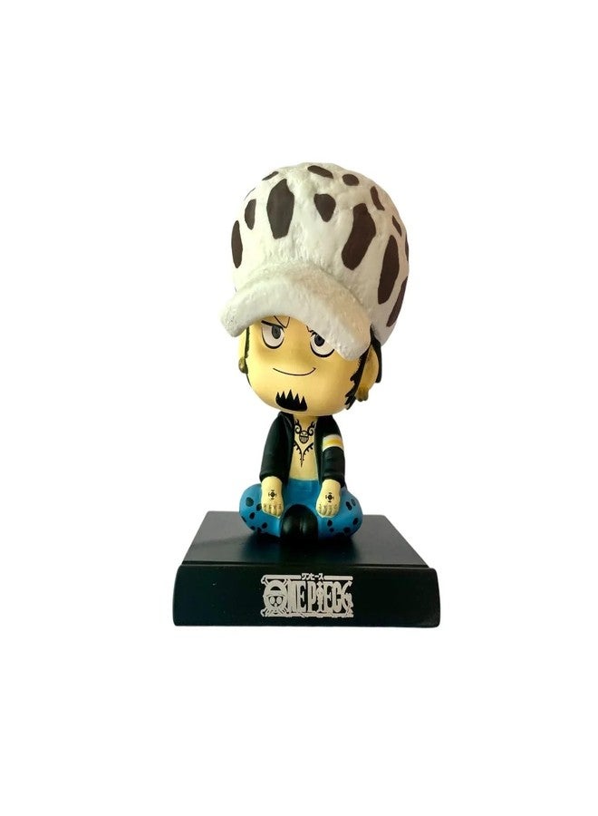 PINAKA One Piece Trafalgar D Law Bobblehead Action Figure, Anime, Multi, PVC, 5 Years and Above - Image 1