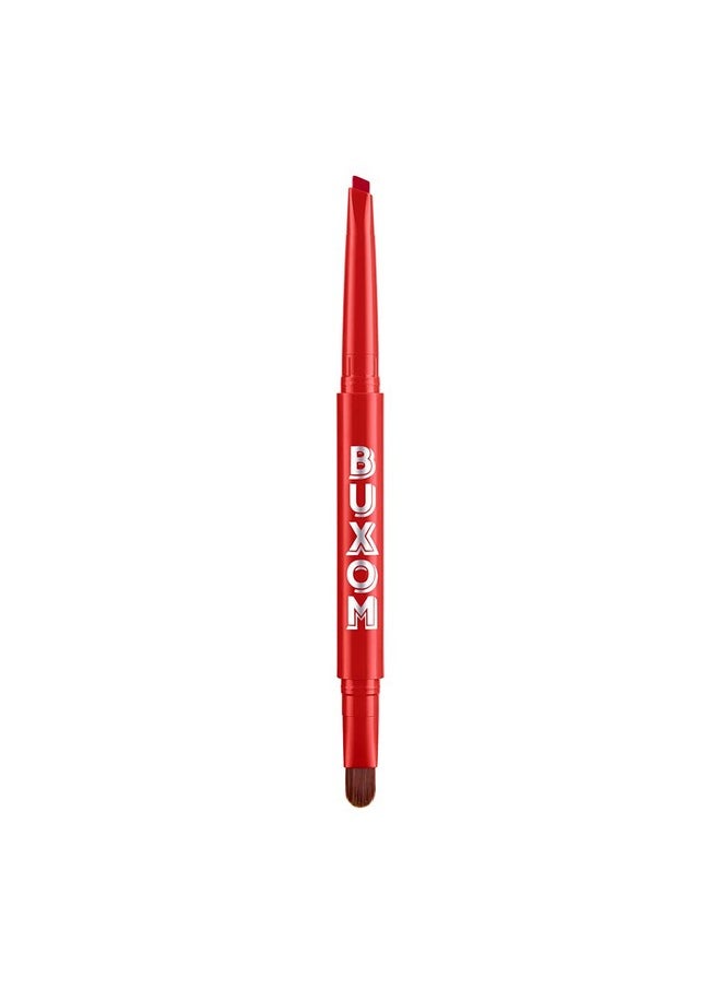 BUXOM Power Line Plumping Lip Liner Long Lasting And Retractable Lip Liner Moisturizing With Peptides And Vitamin E For Plump Cruelty Free  - Image 2