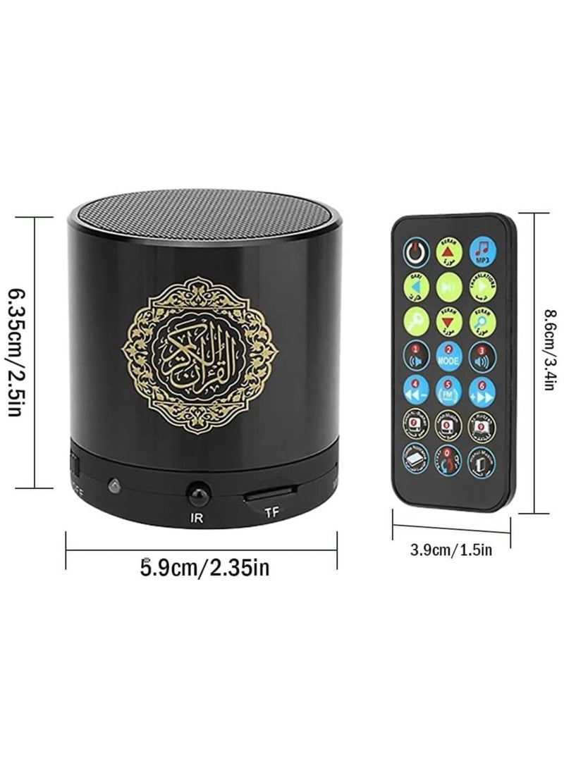مكبر صوت للتحكم عن بعد، مكبر صوت محمول للقرآن، مشغل MP3، 8 جيجابايت TF FM، مترجم القرآن الكريم USB قابل لإعادة الشحن، رقمي آمن، مايكرو SD للقرآن الذكي، مكبر صوت بلوتوث مع جهاز تحكم عن بعد، قابل لإعادة الشحن - Image 3