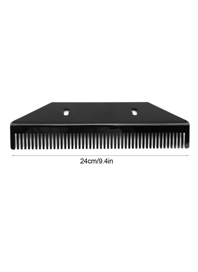 Brrnoo - Hair Extension Holder Hair Extension Acrylic Hair Strands Holder Display Lightweight Wigs Organizer(Black 2) - Image 1