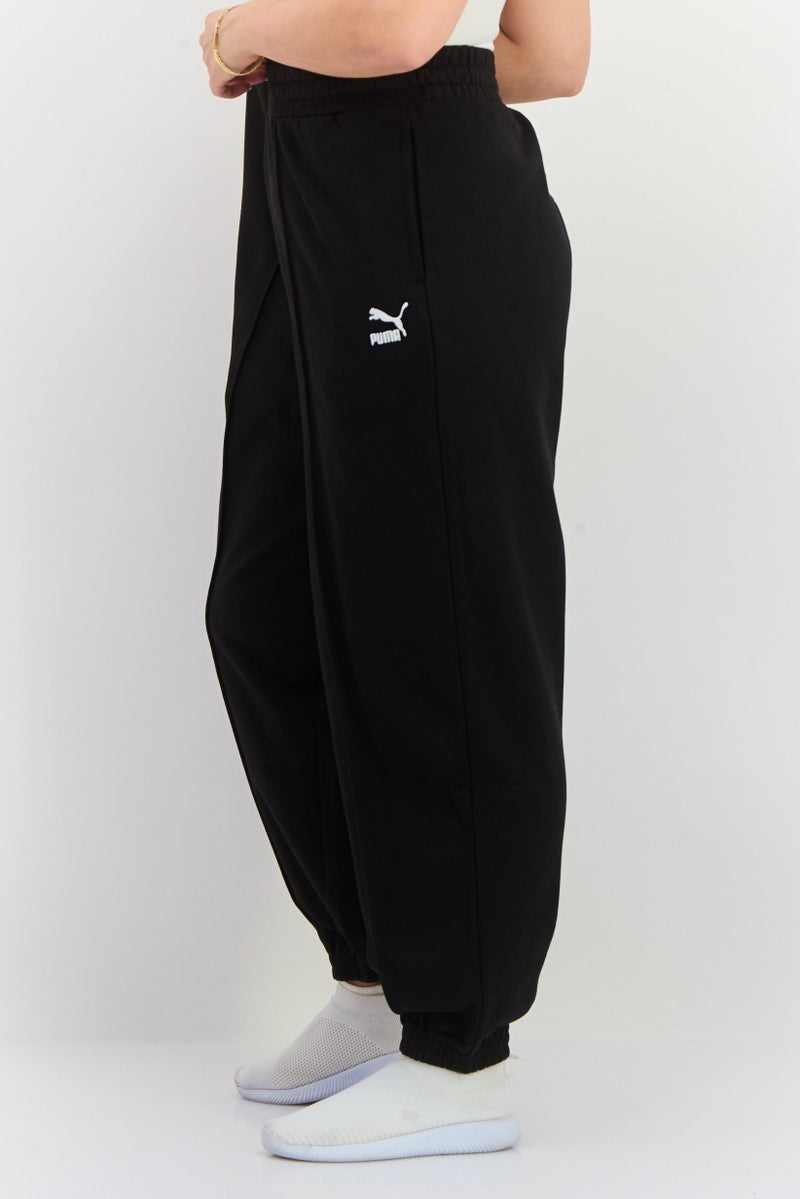 PUMA Women Relaxed Fit Training Sweatpants, Black - Image 4